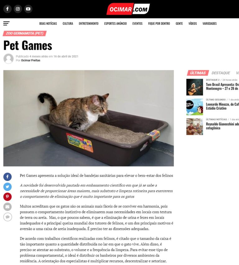 PET GAMES - Diversão e Bem-Estar Animal